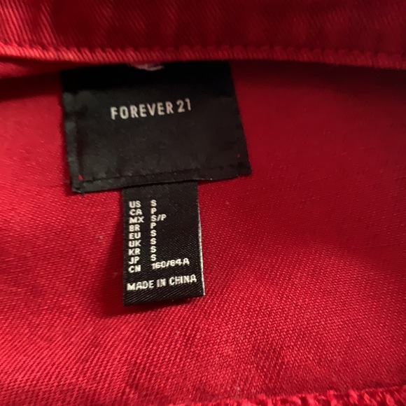 red denim jacket - Picture 2 of 3